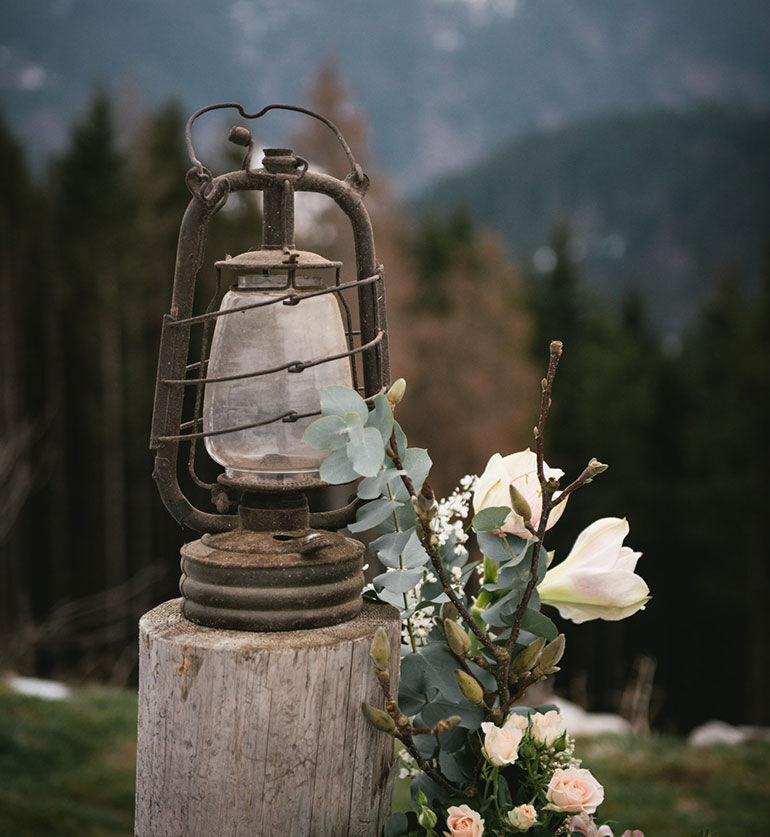 Lampe Tempête vintage