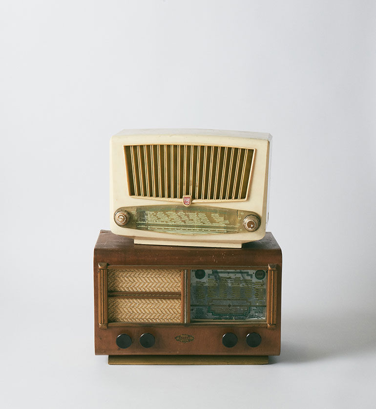 Poste de radio vintage