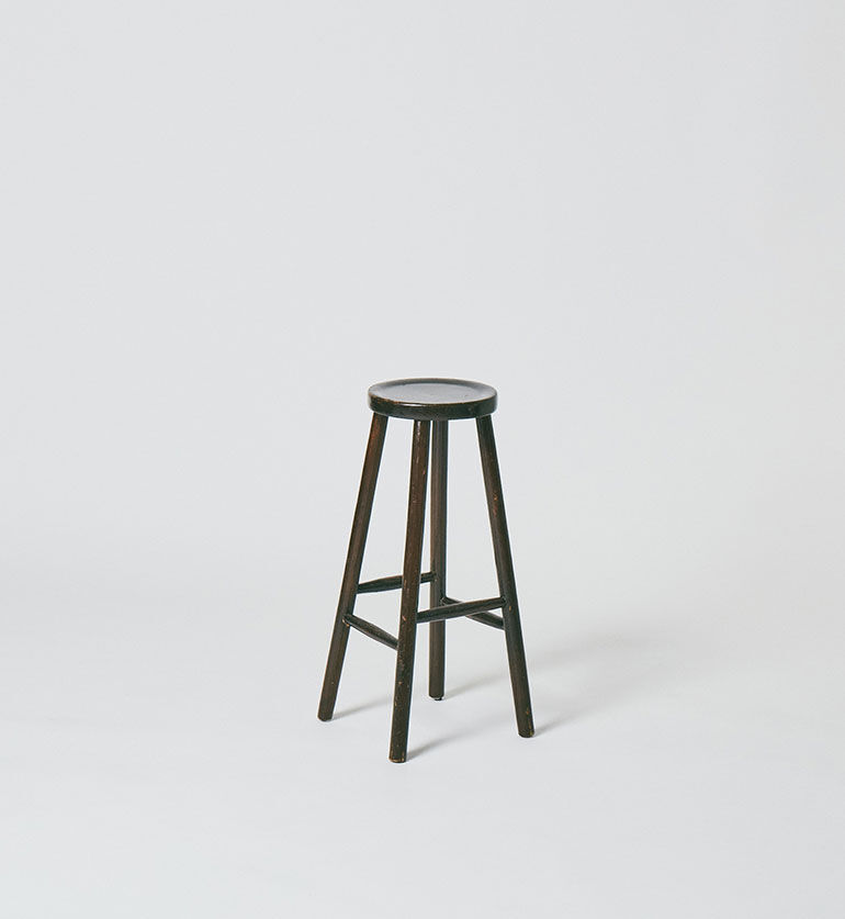 Tabouret en bois