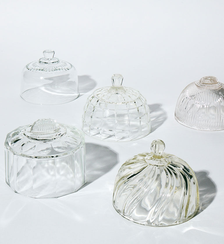 Cloche en verre vintage petit format