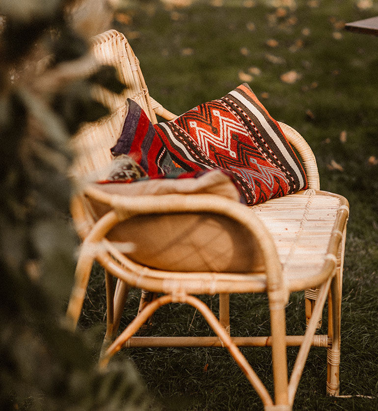 Coussin Kilim vintage