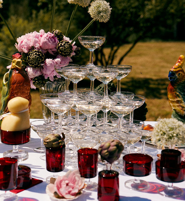 Coupe à champagne classique