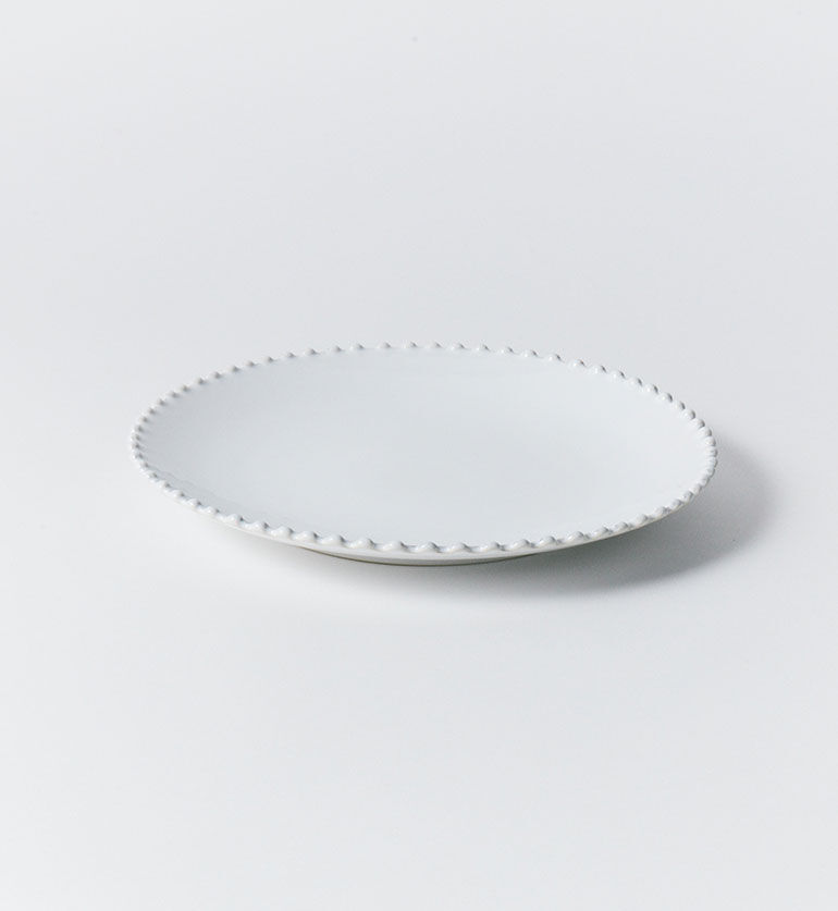 Assiette plate Perle Nacrée