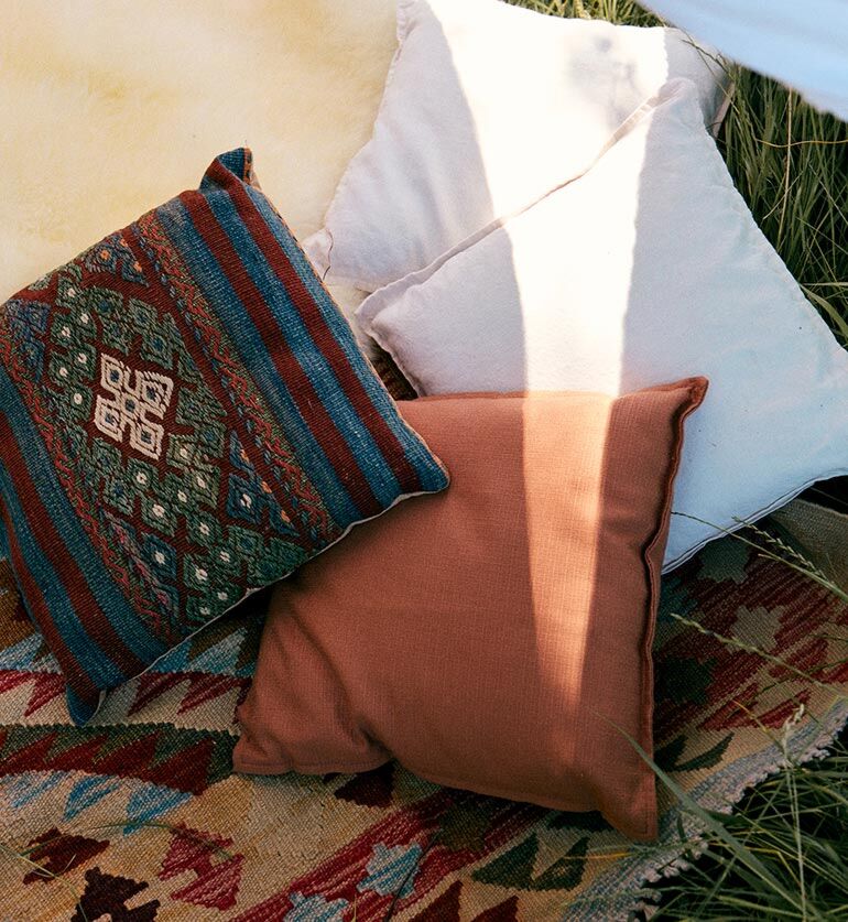 Coussin Kilim vintage