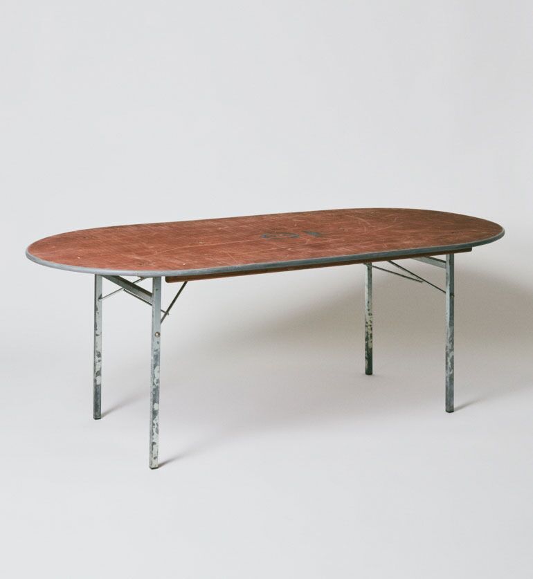 Table ovale 100 x 200 cm