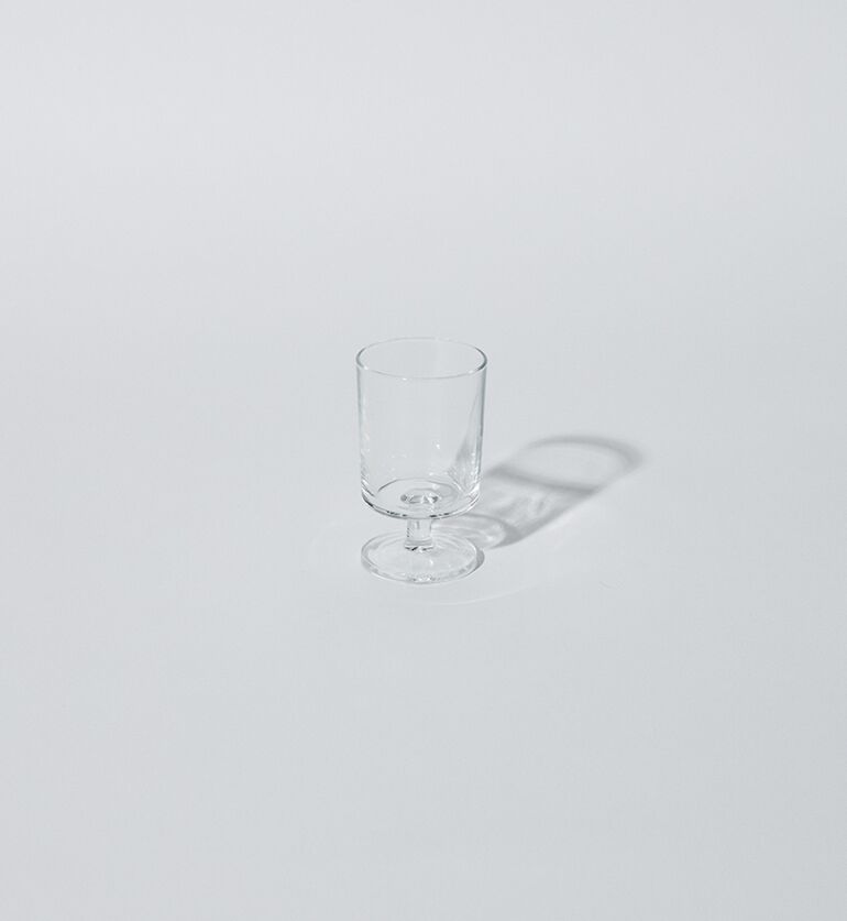 Verre à eau vintage Suède transparent